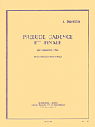 Prélude, Cadence et Finale for Alto Sax and Piano
