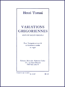 Variations Gregoriennes Sur Un Salve Regina (trumpet & Piano Or Organ)