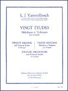 Vingt Études Mélodiques et Techniques pour Trompette [Twenty Melodic and Technical Studies for Trumpet]