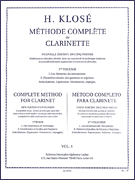 Hyacinthe Klose - Methode Complete De Clarinette, Vol. 1