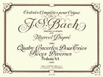 Cover for Complete Organ Works (volume 6) 4 Concertos/2 Trios/pieces Diver : Leduc by Hal Leonard