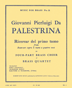 Ricercar Del Primo Tuono (quartet-brass)