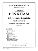 Christmas Cantata (Sinfonia Sacra) for Chorus and Double Brass Choir<br><br>Music for Brass No. 602