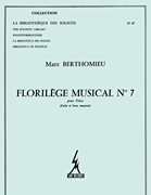Berthomieu Florilege Musical No 7 Lm047 Flute Solo Book