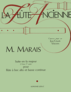 Marais Veilhan Suite In F Major Treble Recorder & Basso Continuo Bk
