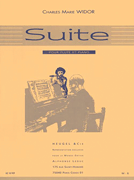Charles-marie Widor - Suite Pour Flute Et Piano, Op. 34