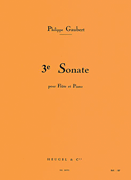 Troisieme Sonate Pour Flute Et Piano