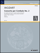 Concerto II D Major KV 107 Score and Parts