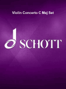 Violin Concerto C Maj Set
