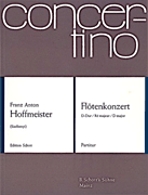 Cover for Flute Concerto D Maj Score : Schott by Hal Leonard