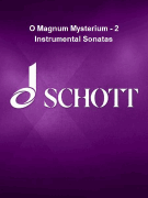 O Magnum Mysterium – 2 Instrumental Sonatas Percussion Score