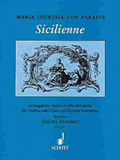 Sicilienne for Violin (or Violoncello) and Piano