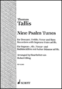 9 Psalm Tunes Performance Score