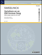 Variations on an Old German Song Performance Score