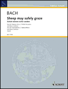 Sheep May Safely Graze (BWV 208) Aria from <i>Birthday Cantata No. 208</i><br><br>Score and Parts