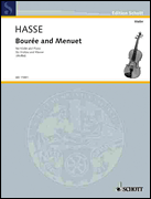 Bourre and Menuet Violin and Piano