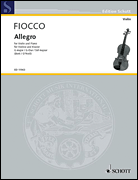 Allegro in G Major Violin and Piano