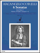 6 Sonatas from Op. 5 – Volume 2 for Treble Recorder and Piano