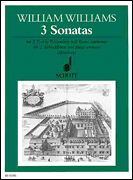 3 Sonatas Score and Parts