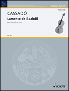 Lamento de Baobdil Cello and Piano