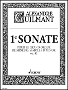Sonata 1 D Minor Op. 42 Organ Solo