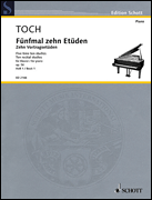 10 Recital Studies Op. 56 Piano