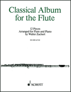 Cover for Classical Album for Flute : Schott by Hal Leonard