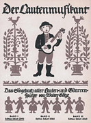 Der Lautenmusikant Band 1 German Language