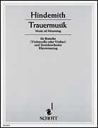 Trauermusik Music of Mourning