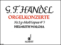 Organ Concerto No. 1 Op. 4, No. 1 in G Minor