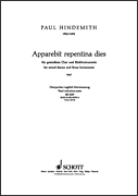 Product Cover for Apparebit Repentina Dies (1947) Cantata for Mixed Choir with Brass Schott  by Hal Leonard