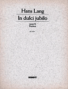 In Dulci Jubilo Op. 51 Full Score