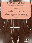Product Cover for The Doflein Method Volume 4: Further Technique in Bowing and Fingering Schott  by Hal Leonard