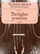 Product Cover for The Doflein Method Volume 5: The Higher Positions (4th-10th) Schott  by Hal Leonard