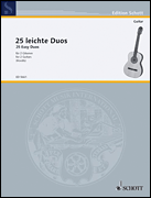 25 Easy Guitar Duets Performance Score