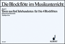 Die Blockflöte im Musikunterricht (Recorder in Music Education) Vol. 1 German Text