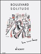 Boulevard Solitude New Edition Vocal Score (English/ German)