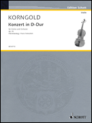 Violin Concerto, Op. 35 Violin and Piano