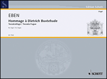 Product Cover for Hommage à Dietrich Buxtehude Organ Solo Schott  by Hal Leonard