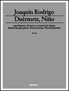 Product Cover for Duérmete, Niño Vocal/Piano Score Ediciones Joaquin Rodrigo  by Hal Leonard