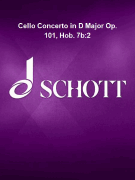 Cello Concerto in D Major Op. 101, Hob. 7b:2 Bass/ Keyboard Part