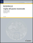 Product Cover for Coplas del Pastor enamorado  Ediciones Joaquin Rodrigo  by Hal Leonard
