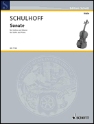 Cover for Sonata : Schott by Hal Leonard