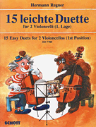 Product Cover for 15 Easy Cello Duets  Schott  by Hal Leonard