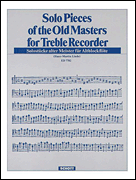 Product Cover for Solo Pieces of the Old Masters  Schott  by Hal Leonard