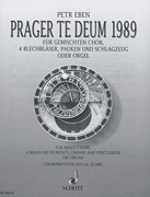 Cover for Prager Te Deum 1989 : Schott by Hal Leonard