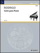 Cover for Suite for Piano : Schott by Hal Leonard