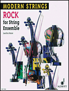 Cover for Rock for String Ensemble : Schott by Hal Leonard