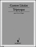 Cover for Triptyque Horn And Organ : Schott by Hal Leonard