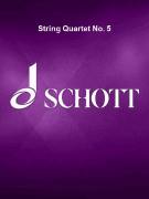 String Quartet No. 5 Score and Parts